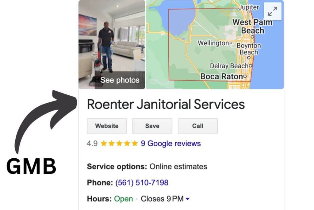 Google My Business profile